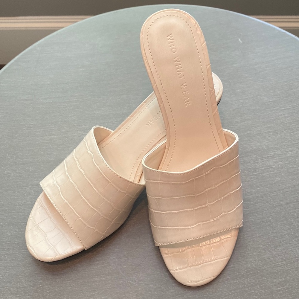 Who What Wear Mule Sandals
